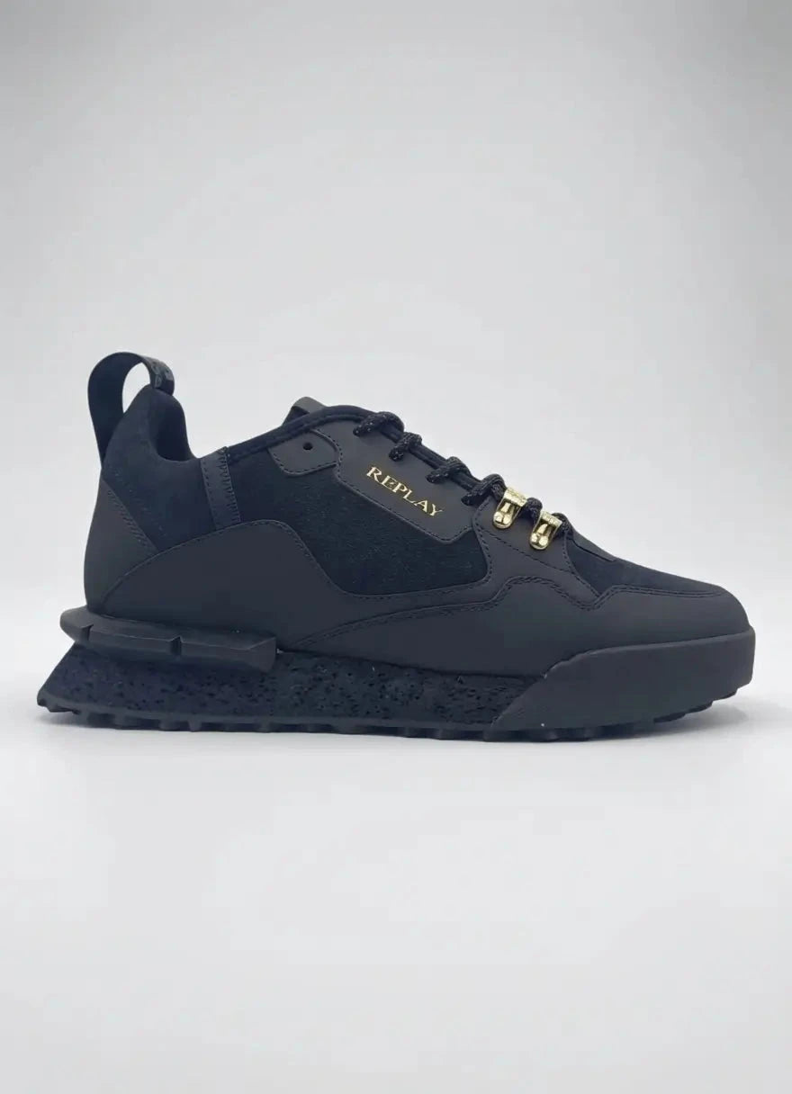 Replay Field Speed Suede Sa Navy Sneakers - Subwear
