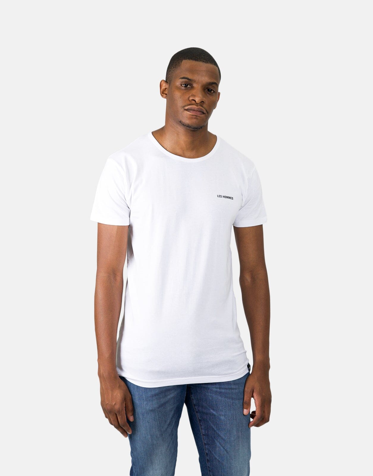 Les Hommes Basic White T-Shirt - Subwear