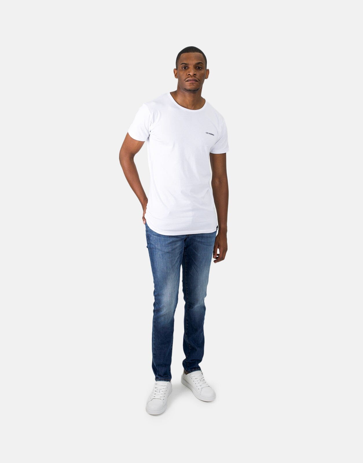 Les Hommes Basic White T-Shirt - Subwear