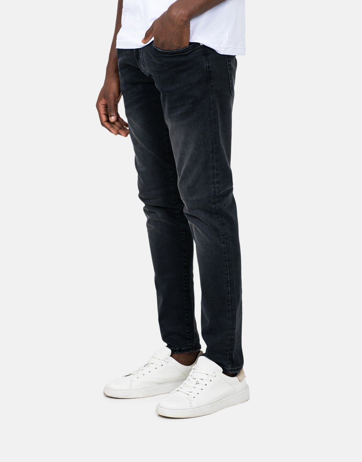 Les Hommes Black Jeans - Subwear