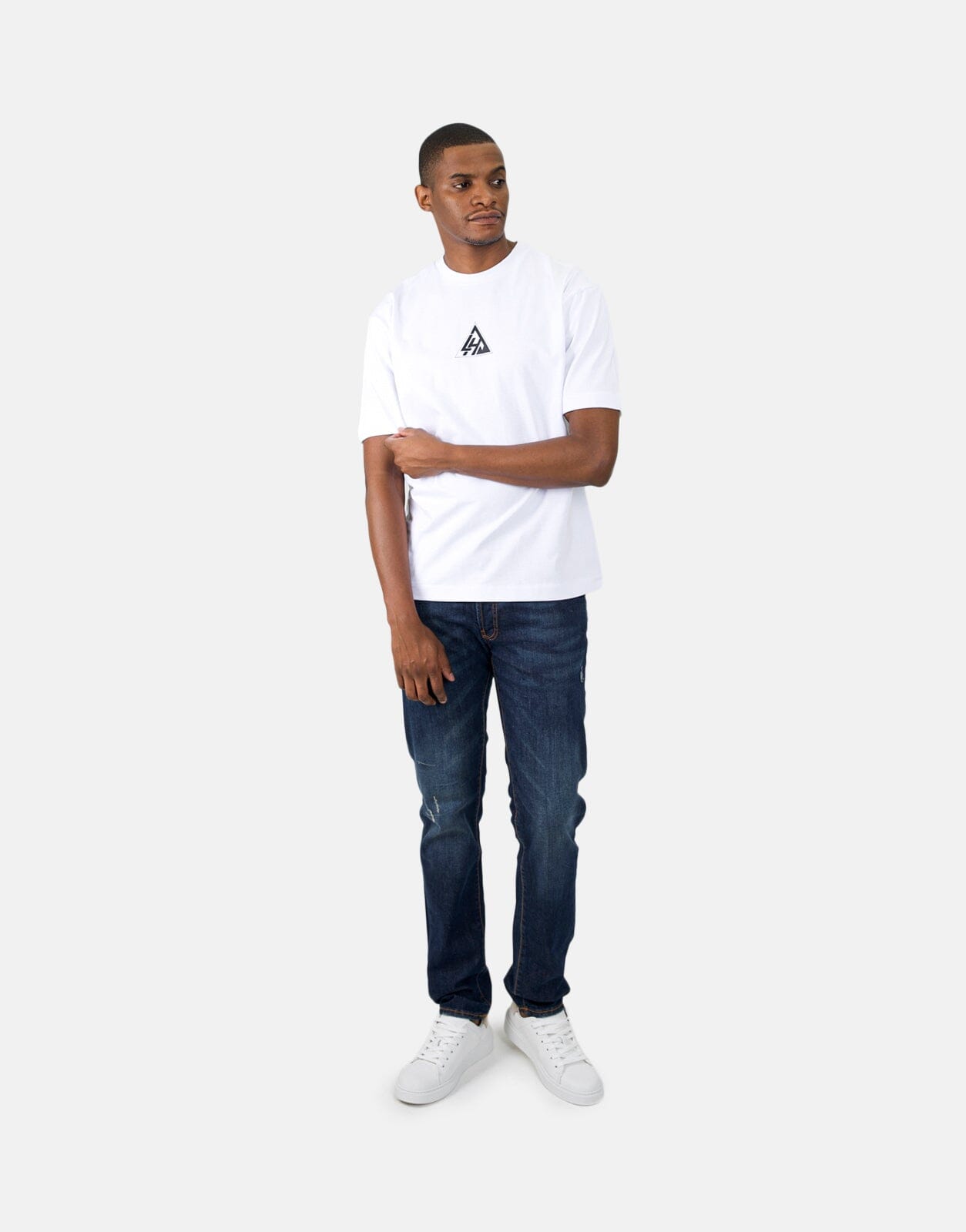 Les Hommes Black Label Freaky White T-Shirt - Subwear