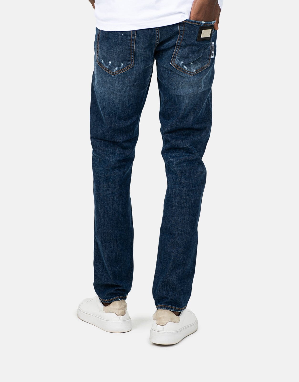 Les Hommes Blue Denim Jeans - Subwear