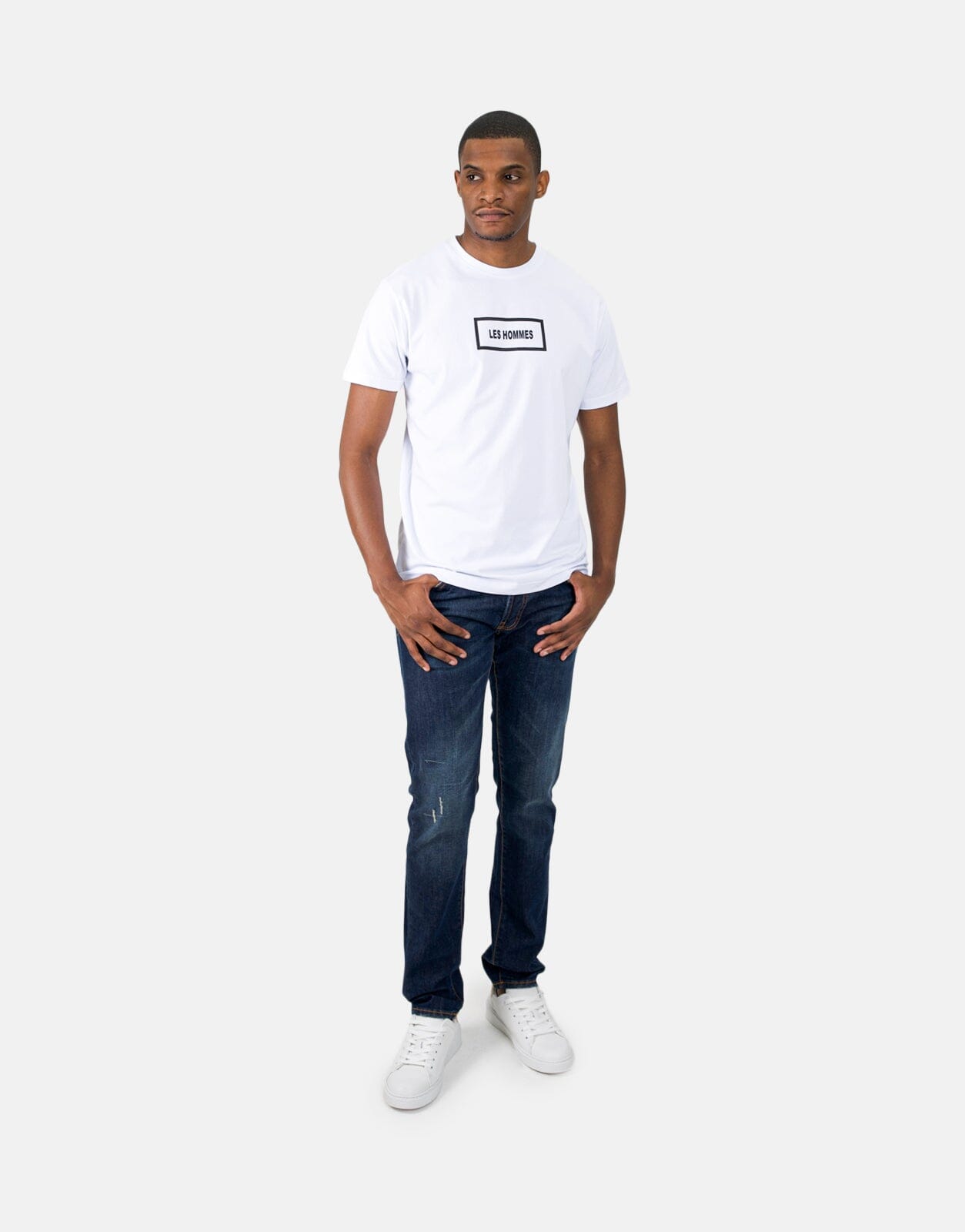 Les Hommes Dark Wash Jeans - Subwear