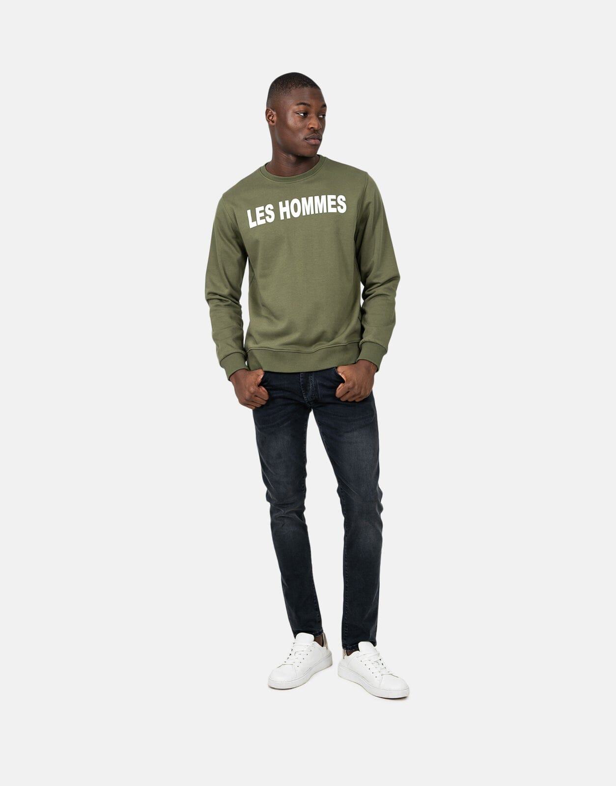 Les Hommes Font Green Sweatshirt - Subwear