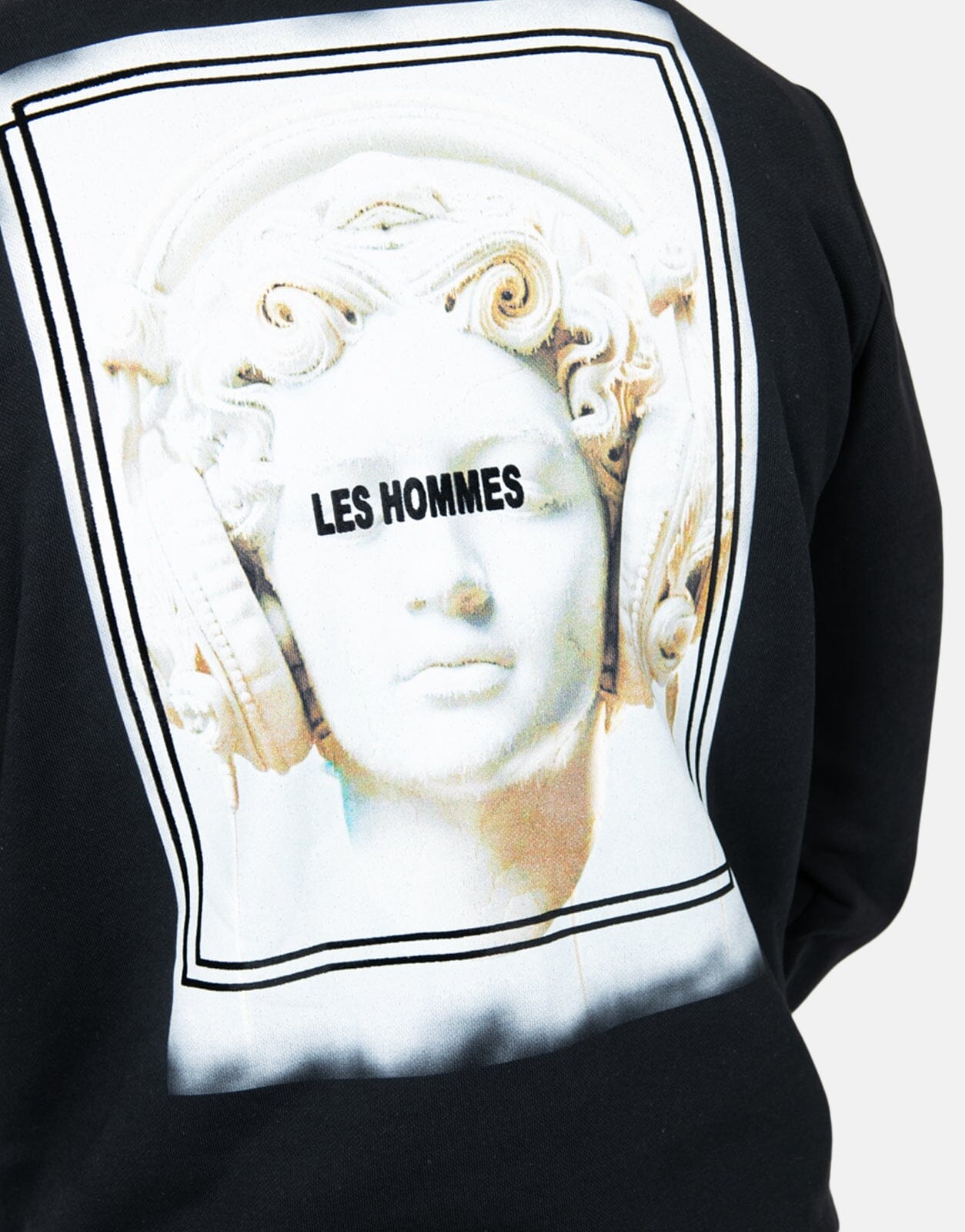 Les Hommes Headphones Black Sweatshirt - Subwear