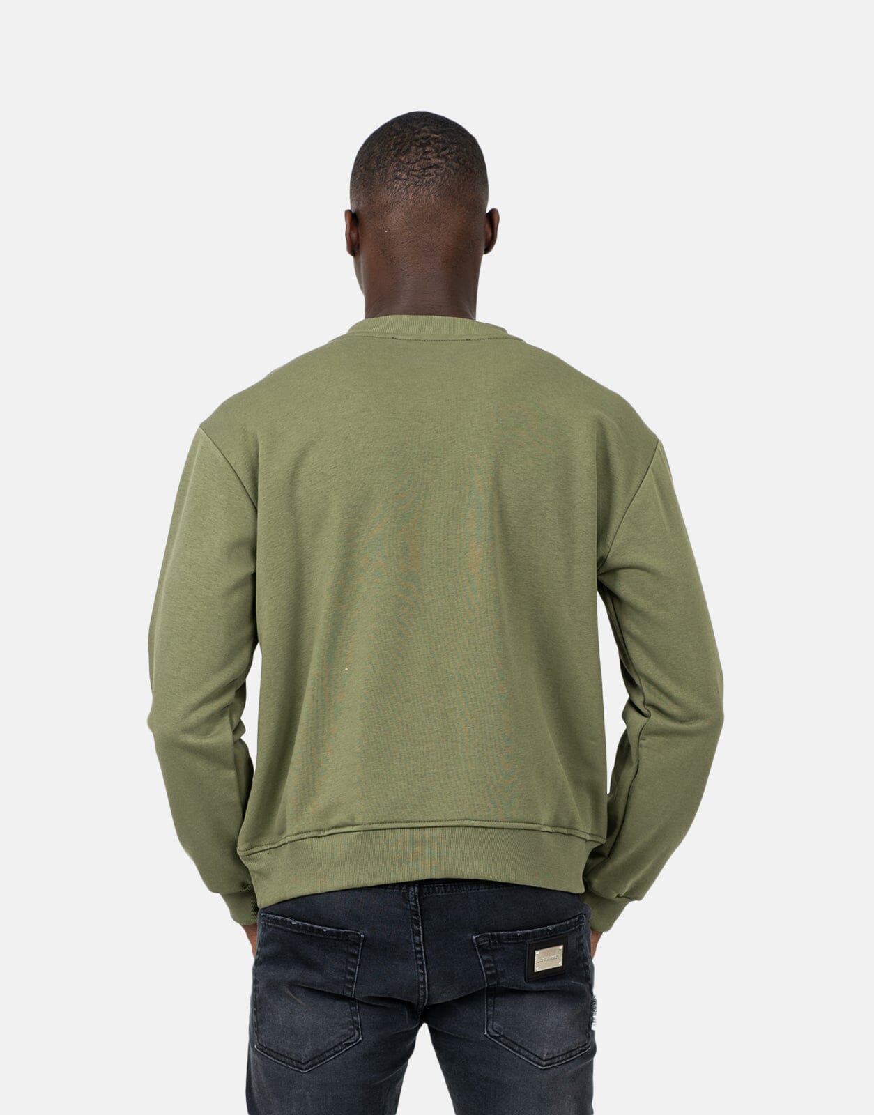 Les Hommes Logo Green Sweatshirt - Subwear