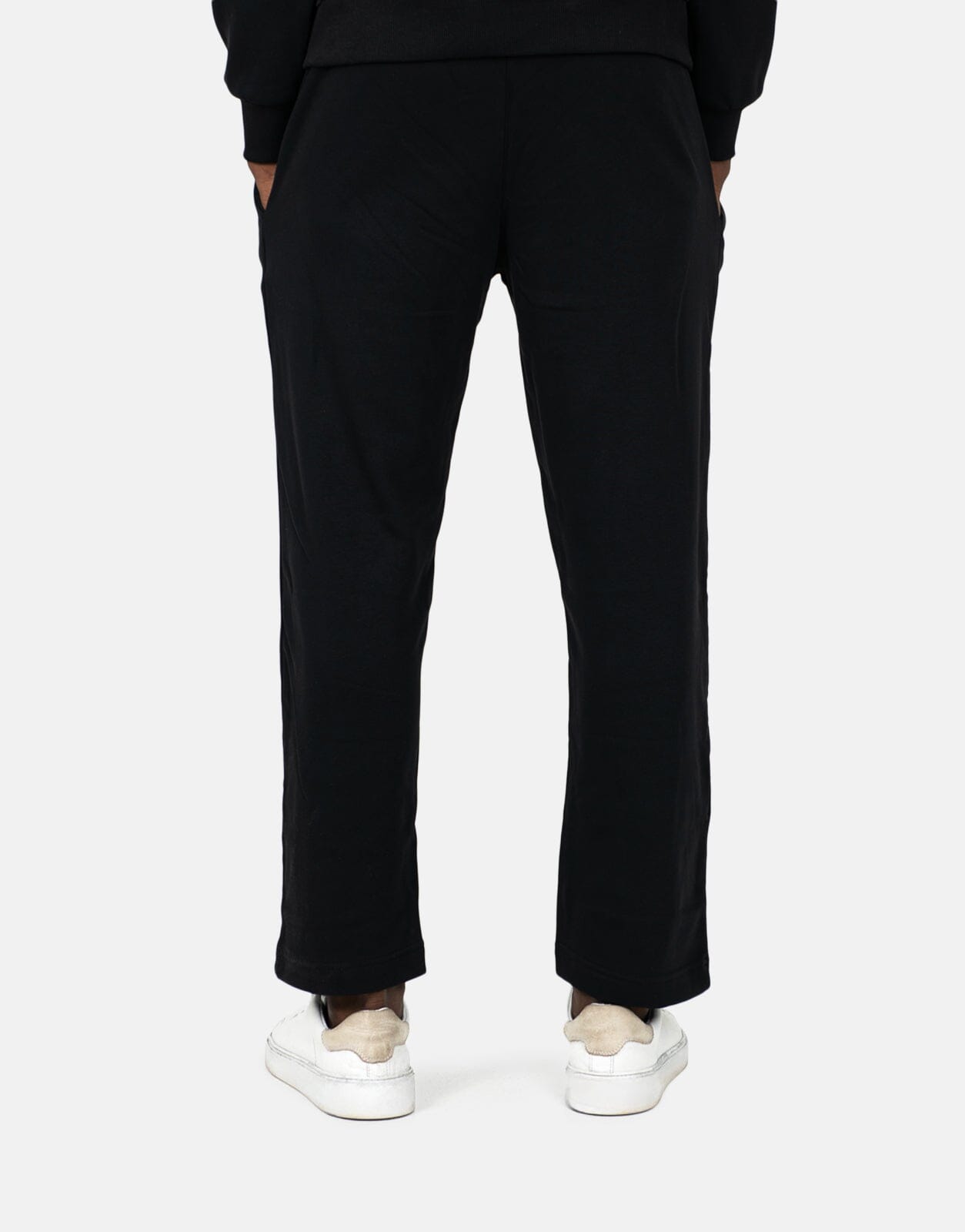 Les Hommes Logo Jogger Black Sweatpants - Subwear