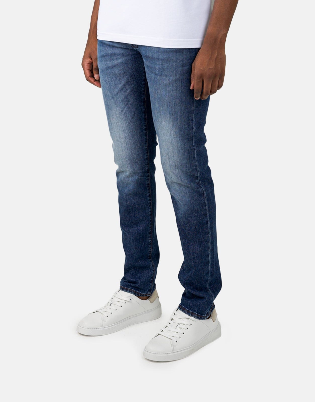 Les Hommes Mid Wash Jeans - Subwear
