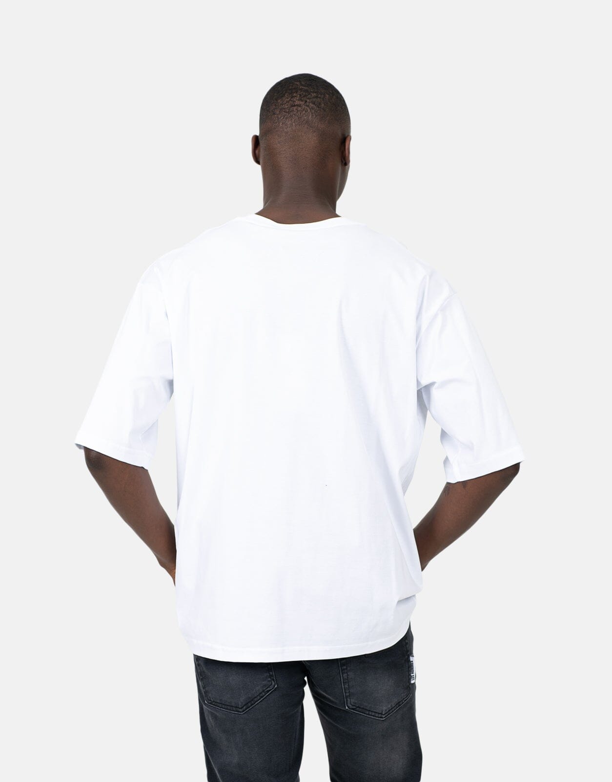 Les Hommes Overoutline White T-Shirt - Subwear