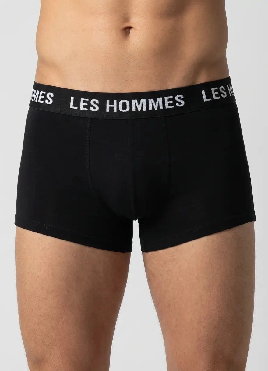 Les Hommes Trunks 2 Pack Black Underwear - Subwear