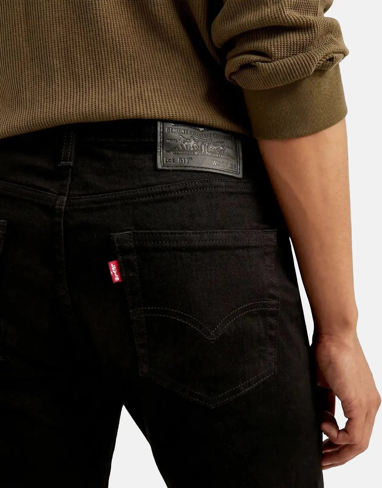 Levi's 511 Slim Black Jeans - Subwear