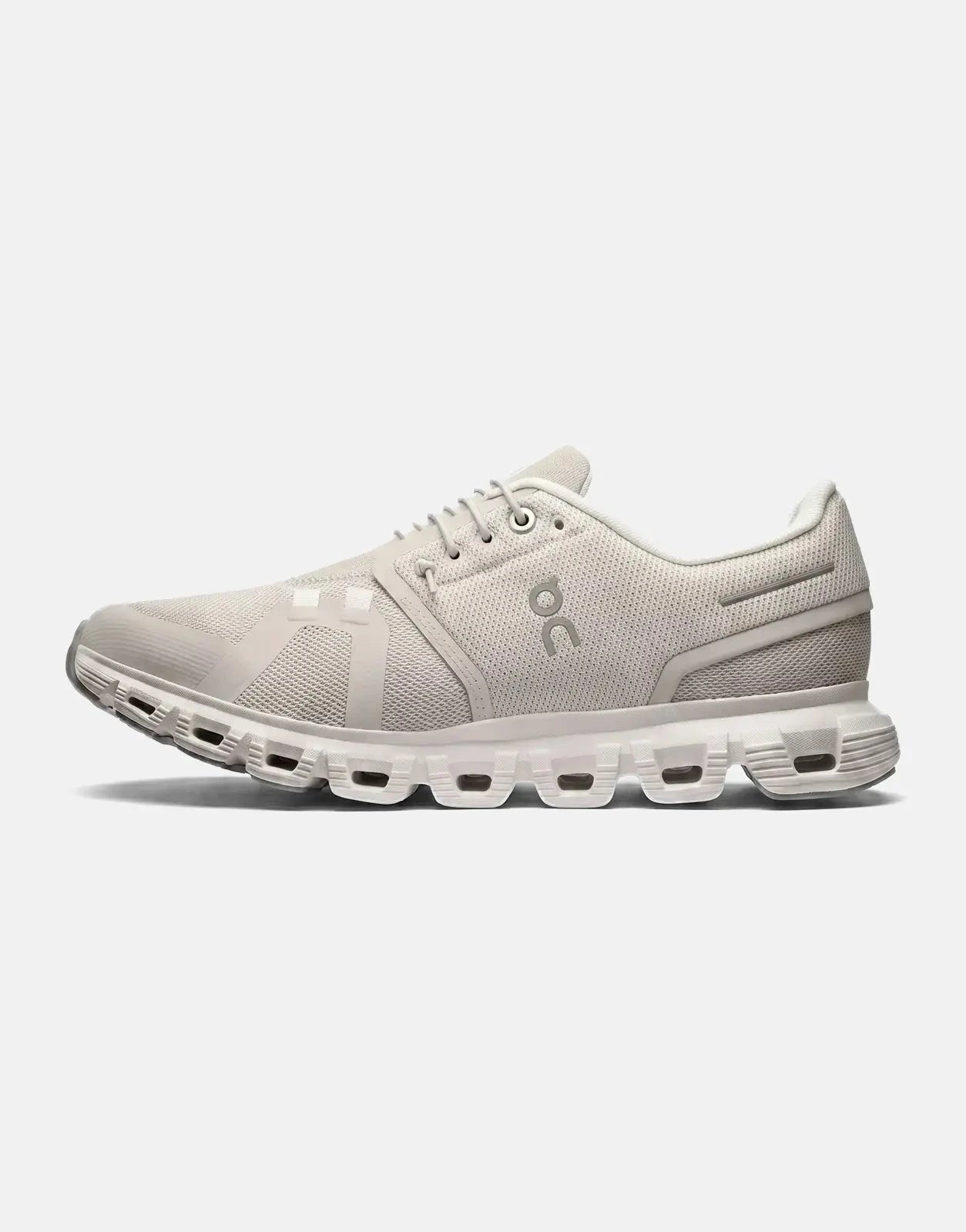 On Women's Cloud 6 Pearl White Sneakers - Subwear