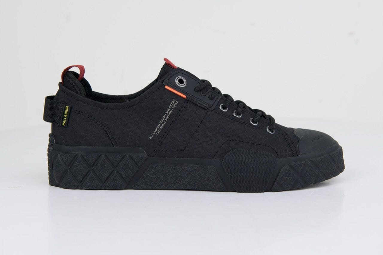 Palladium Ace City Shell Black Lo Sneaker - Subwear