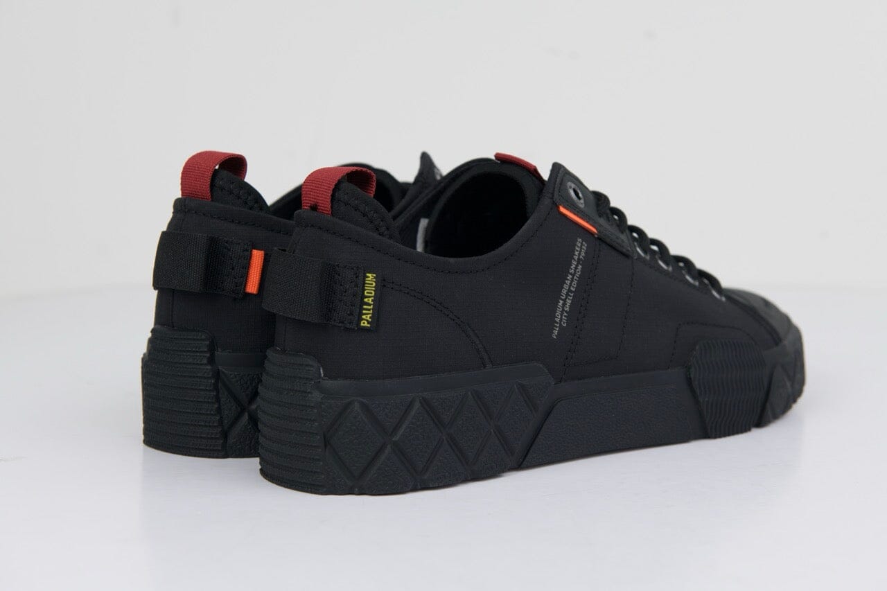 Palladium Ace City Shell Black Lo Sneaker - Subwear