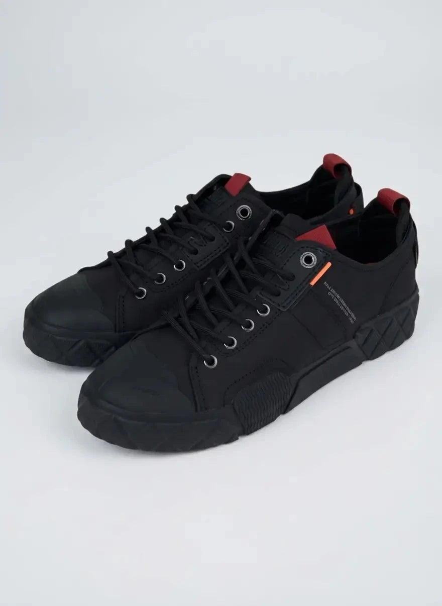Palladium Ace City Shell Black Lo Sneaker - Subwear