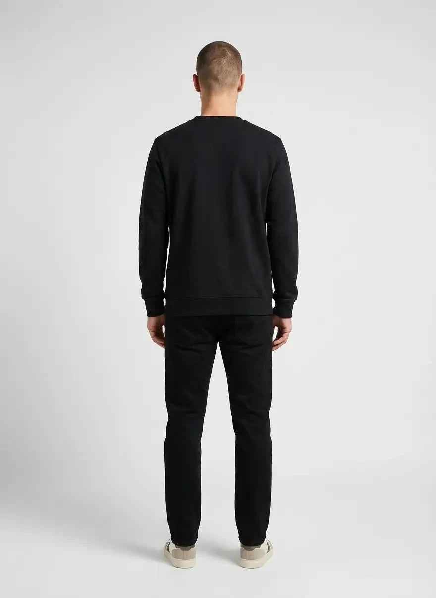 Polo Essential Fleece Black Sweatshirt - Subwear
