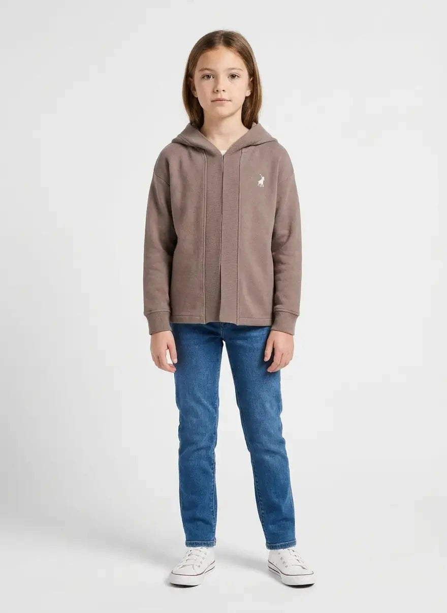 Polo Girls Kim Panel Iron Hoodie - Subwear