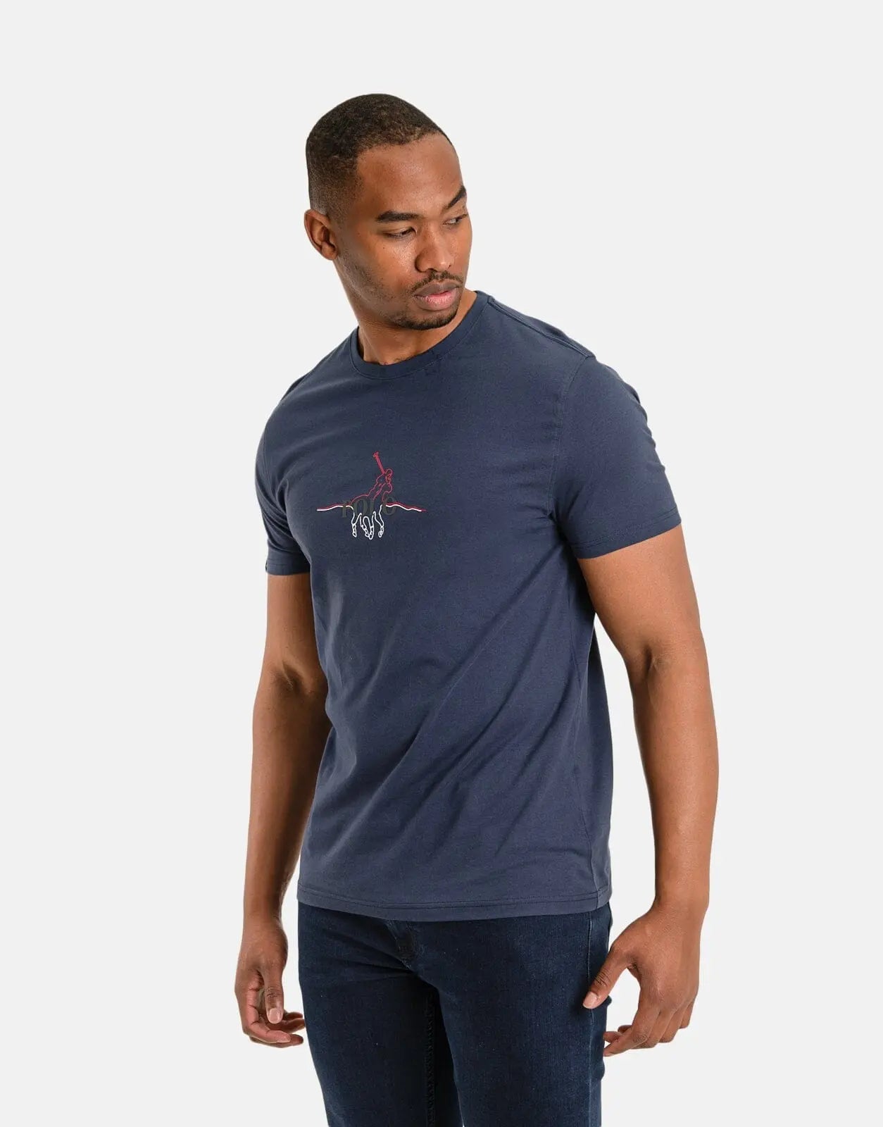 Polo Graphic Navy T-Shirt - Subwear
