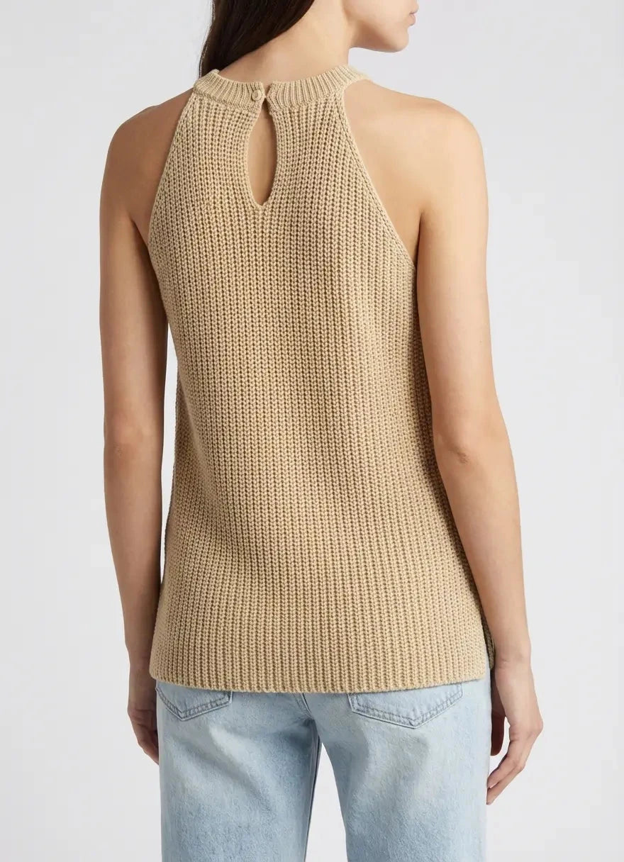 Polo Harlow Knitted Stone Halter Top - Subwear