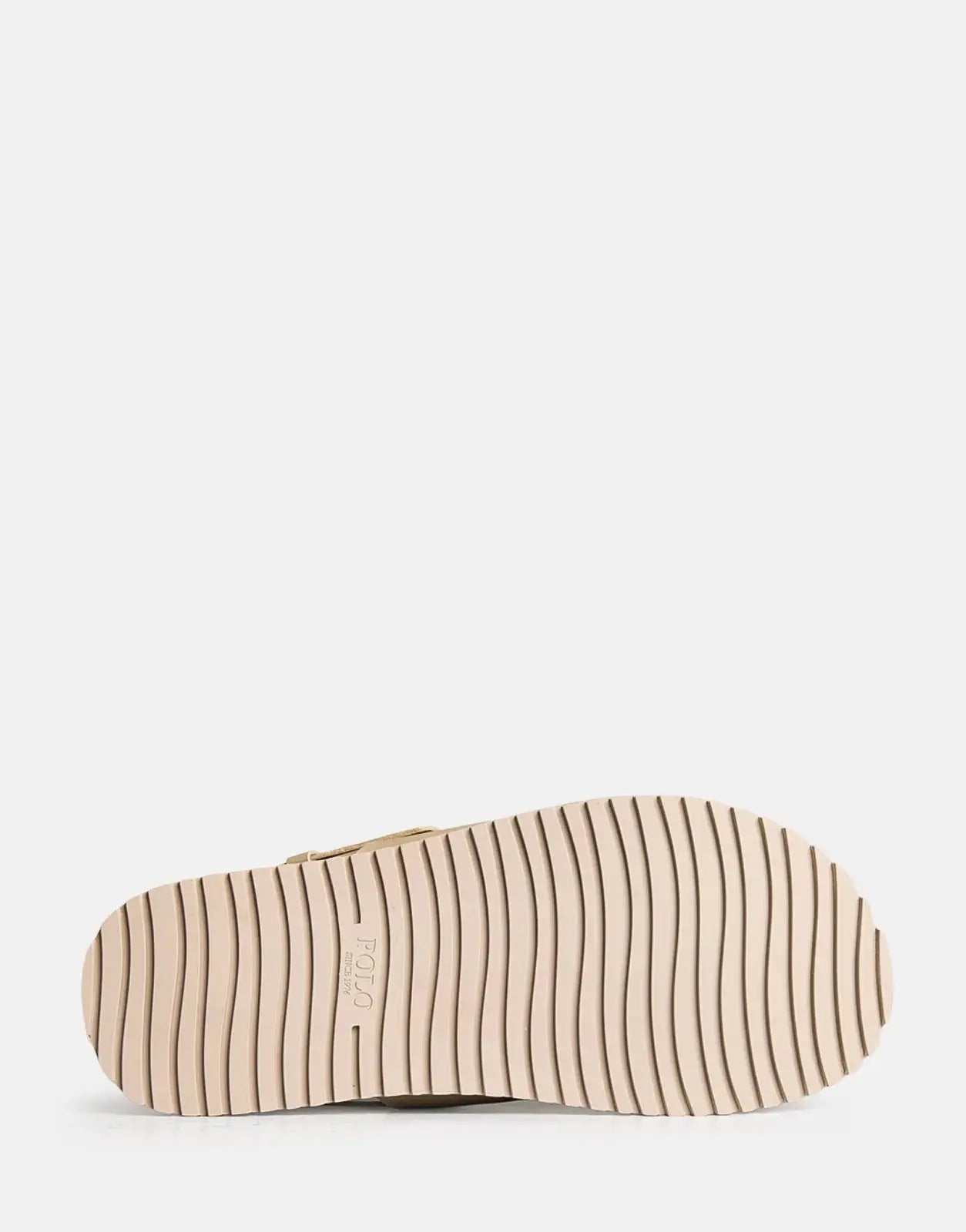 Polo Moulded Trim Taupe Mens Sandals - Subwear