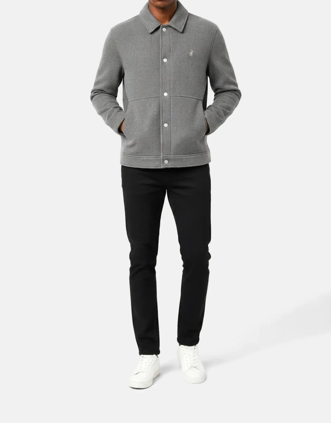 Polo Ribbed Light Brown Jacket - Subwear