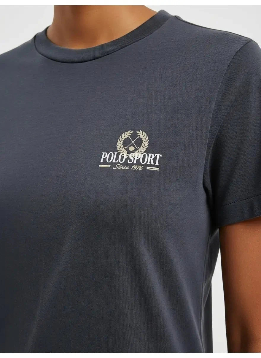 Polo Sloane Crest Carbon T-Shirt - Subwear