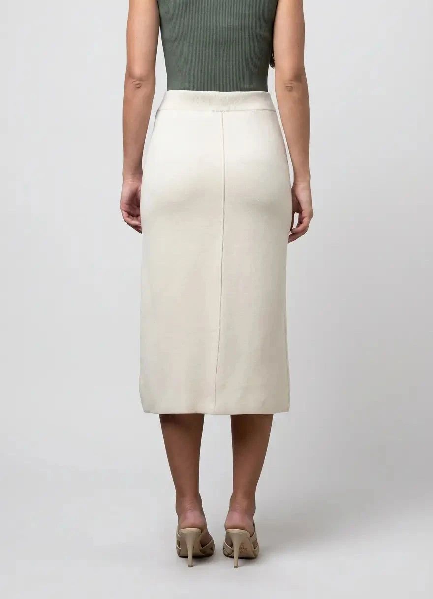 Polo Tiffany Oatmeal Knit Skirt - Subwear