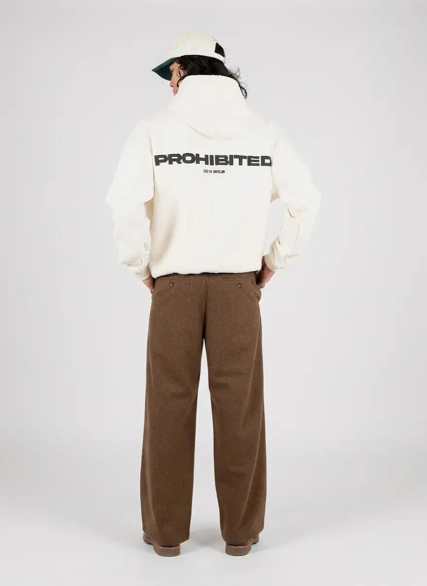 Prohibited 10110 Cream Hoodie - Subwear