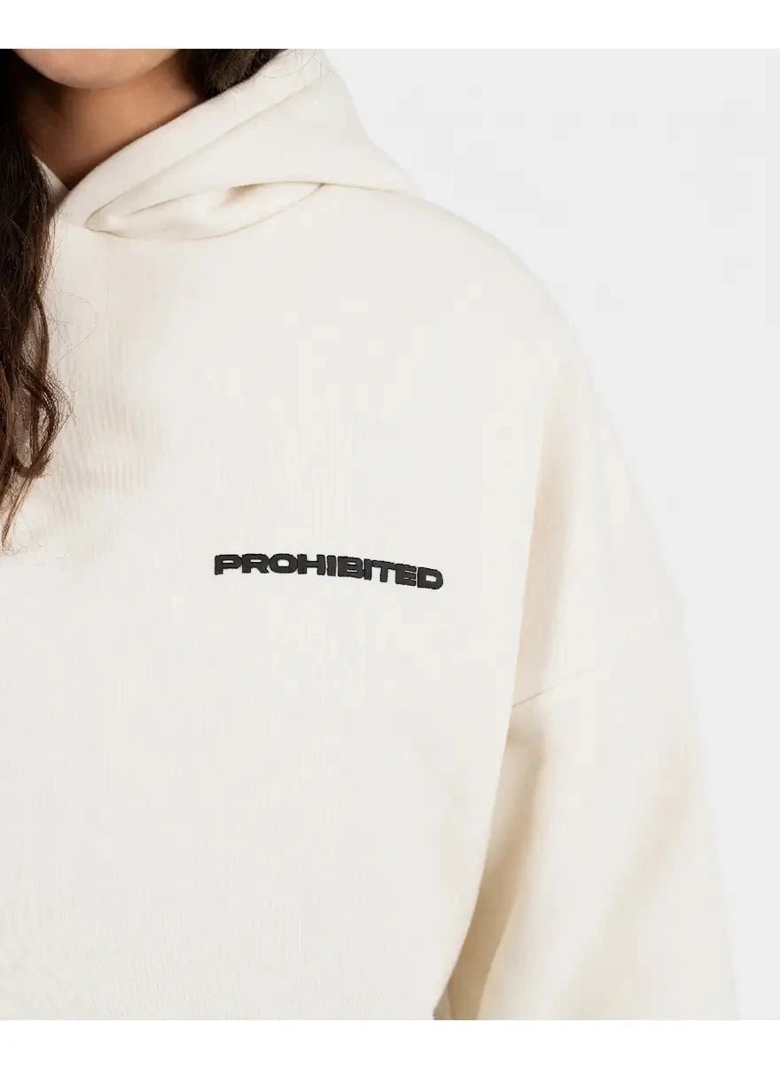 Prohibited 10110 Cream Hoodie - Subwear