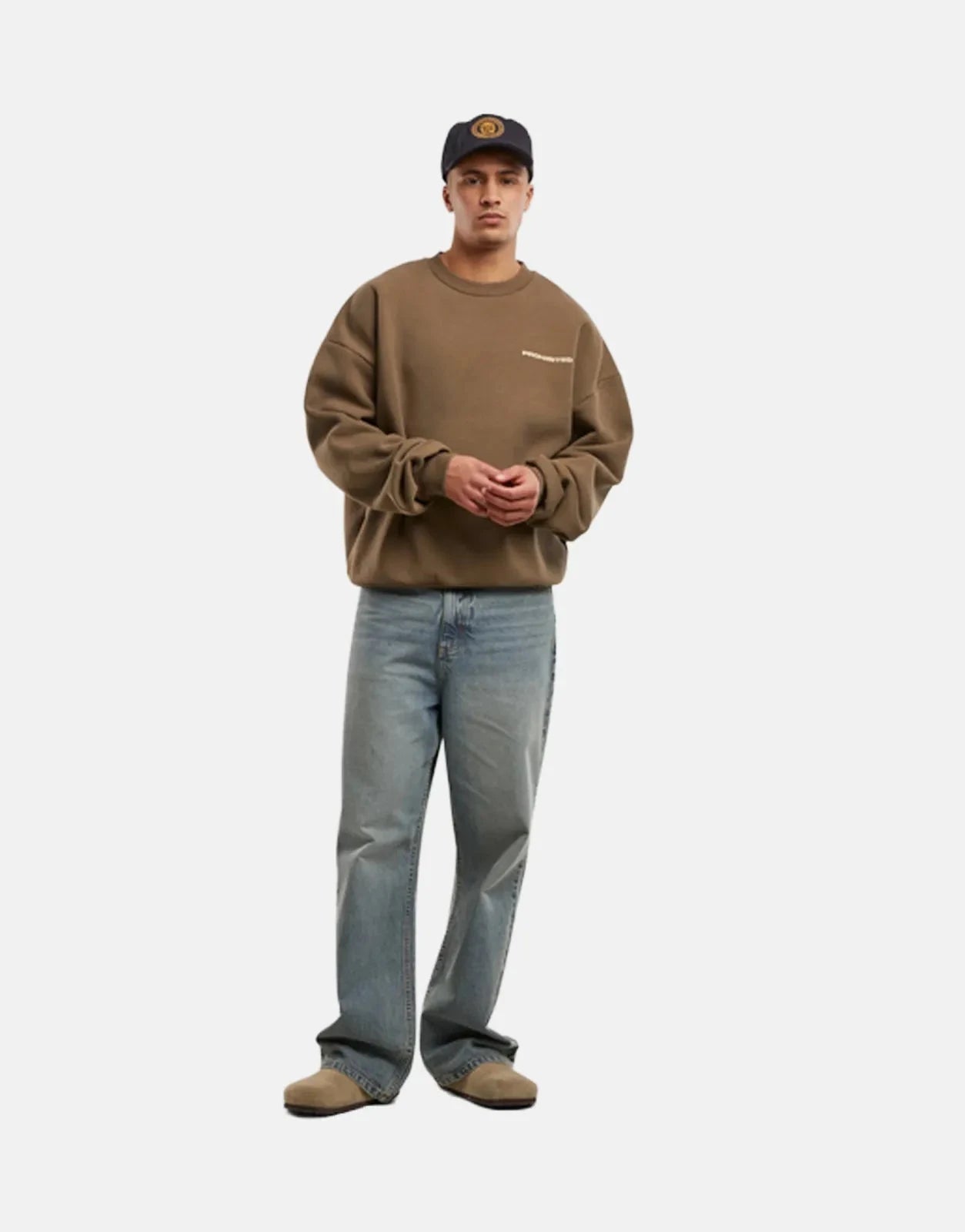Prohibited 10119 Crew Neck Mokka Sweatshirt - Subwear