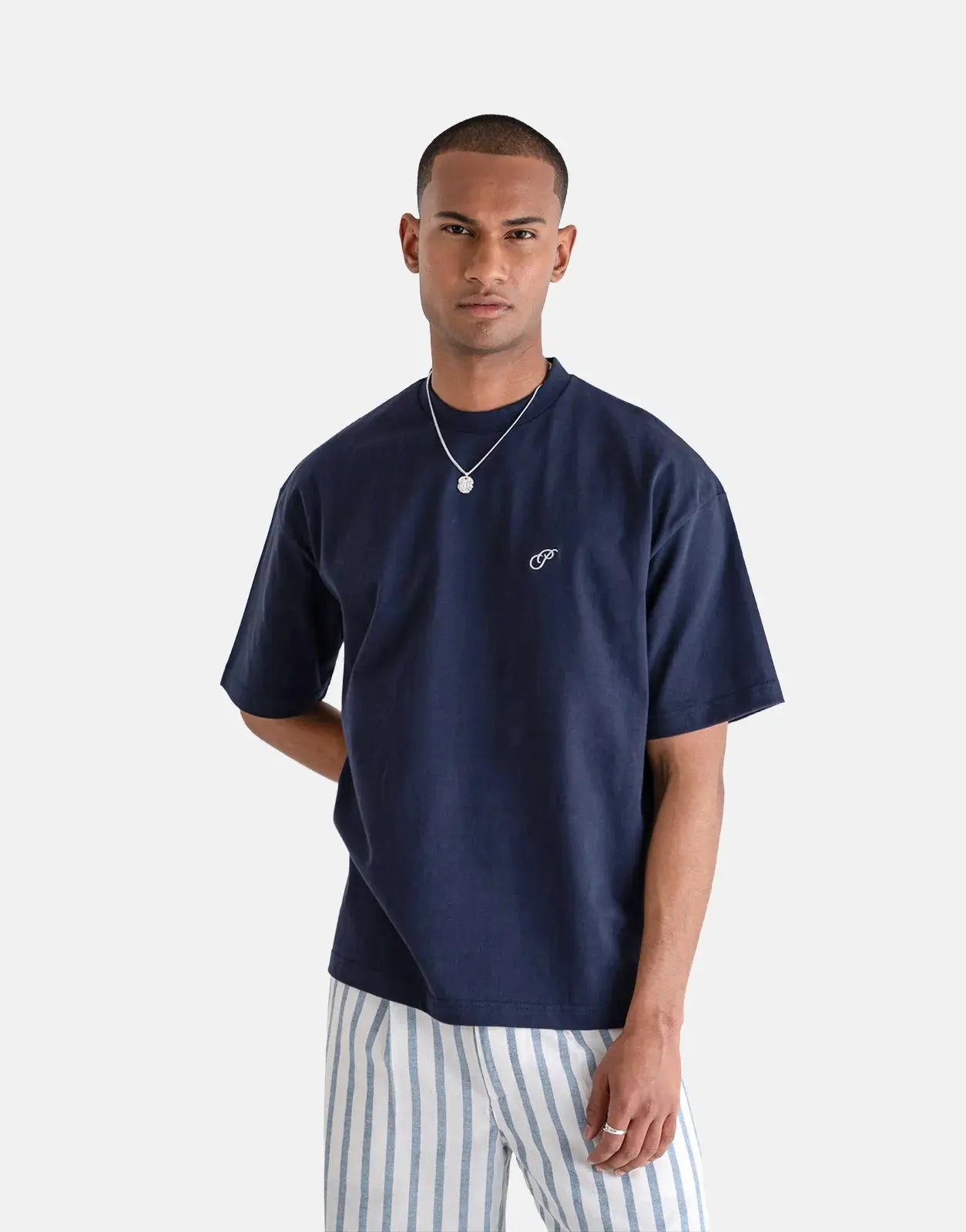 Prohibited Grand Match Tennis Navy T-Shirt - Subwear