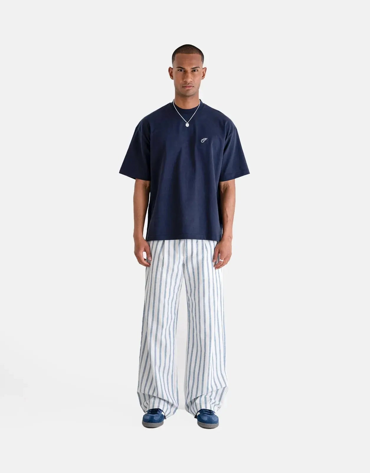 Prohibited Grand Match Tennis Navy T-Shirt - Subwear