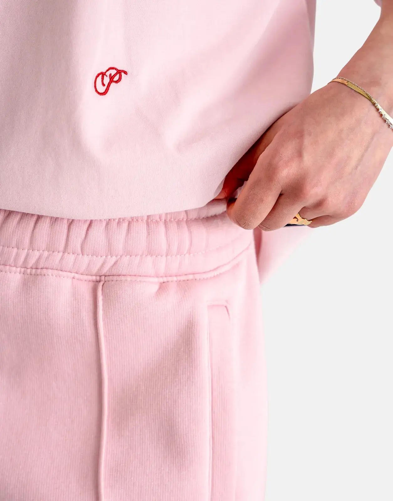 Prohibited Hometown Cherry Pink Sweatshorts - Subwear