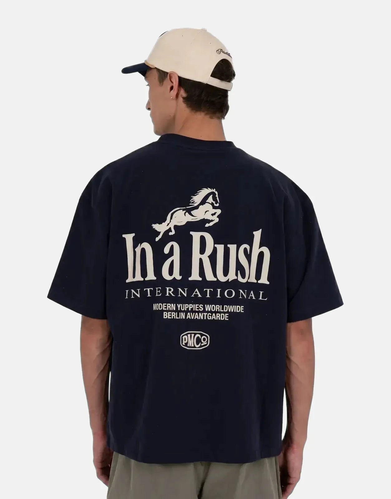 Prohibited Horse Racer Deep Blue T-Shirt - Subwear