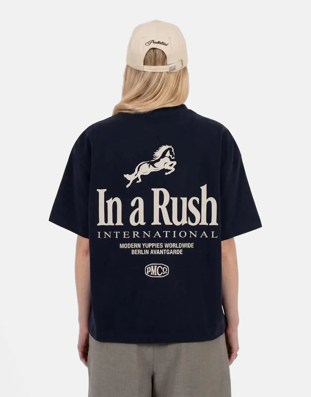 Prohibited Horse Racer Deep Blue T-Shirt - Subwear