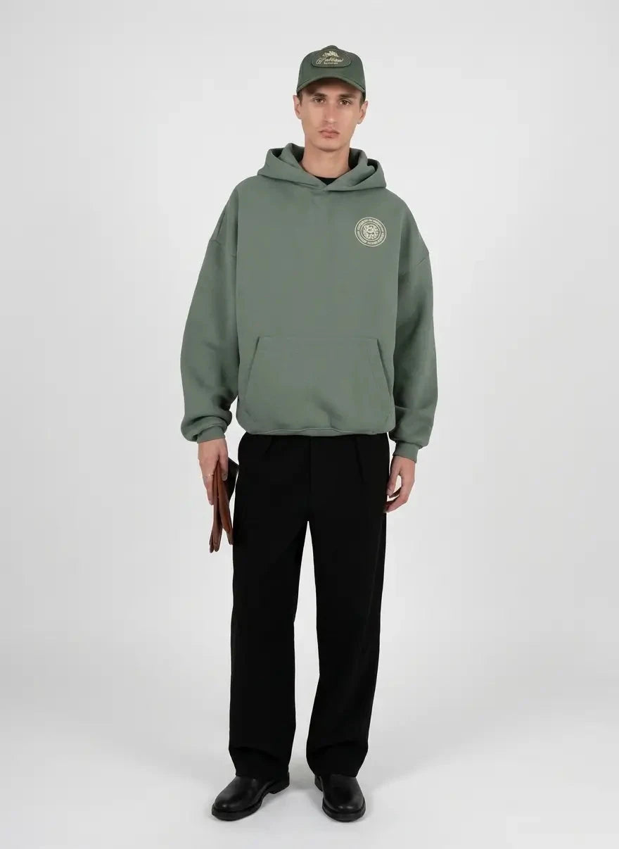 Prohibited Horse Racer Green Hoodie - Subwear
