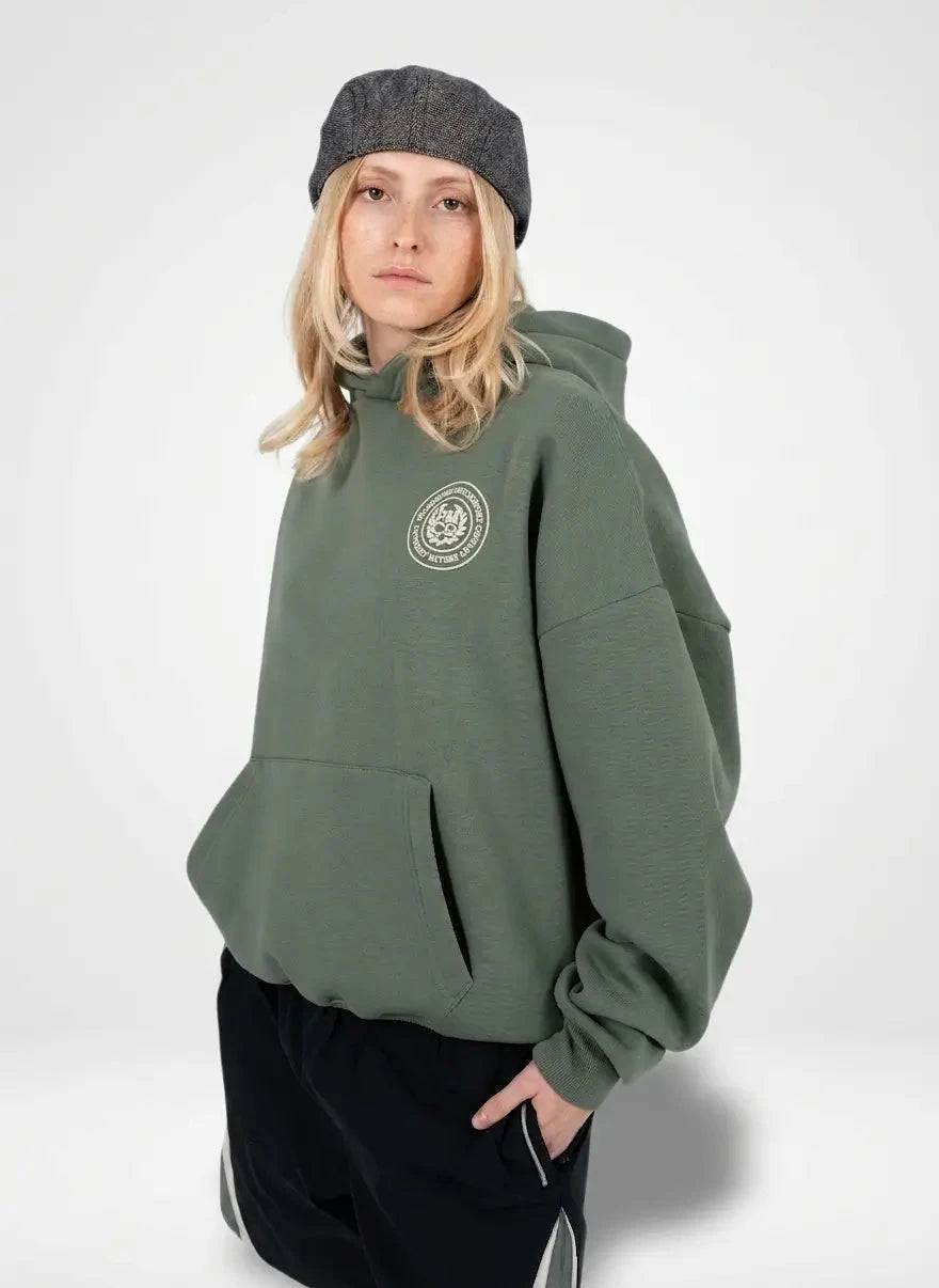 Prohibited Horse Racer Green Hoodie - Subwear