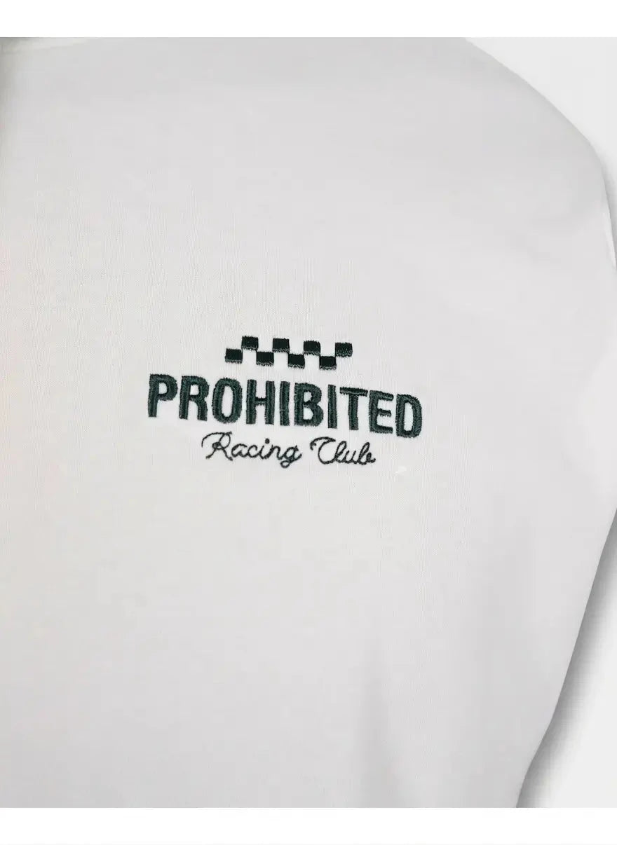 Prohibited In A Rush OffWhite T-Shirt - Subwear