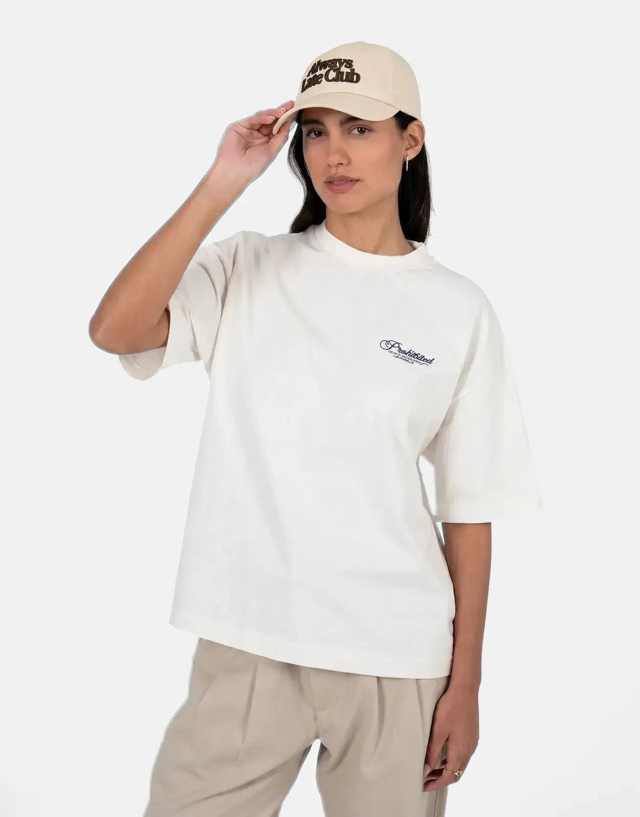 Prohibited Late Club Cream Cap - Subwear