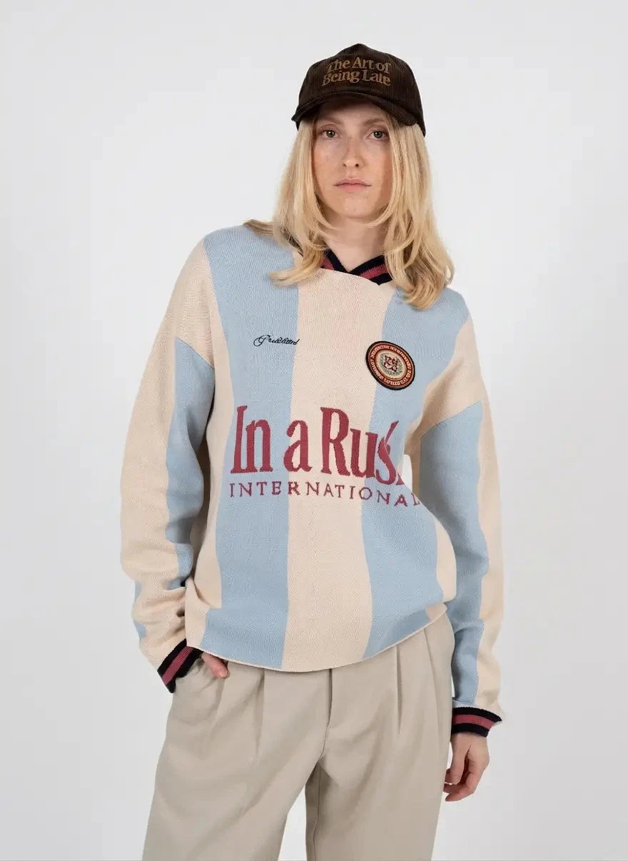 Prohibited Overdrive Blue Knit Trikot - Subwear