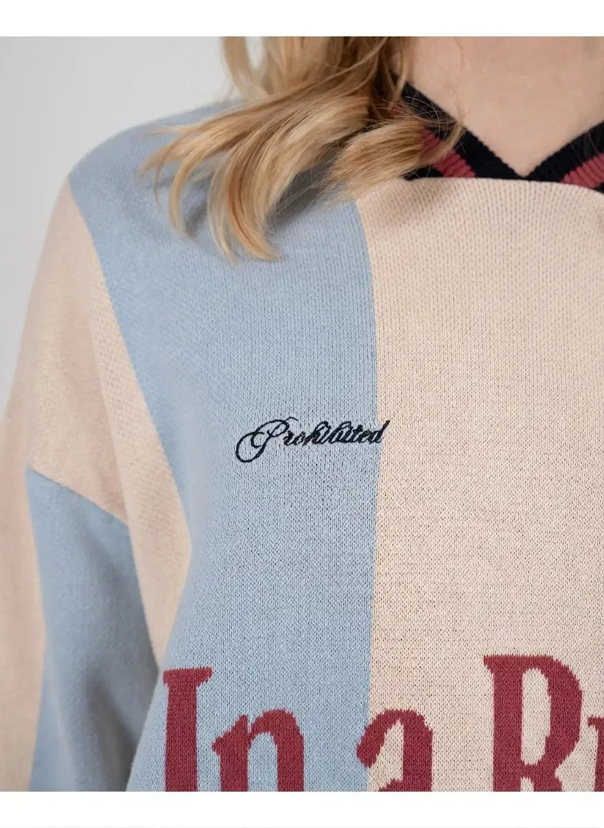 Prohibited Overdrive Blue Knit Trikot - Subwear