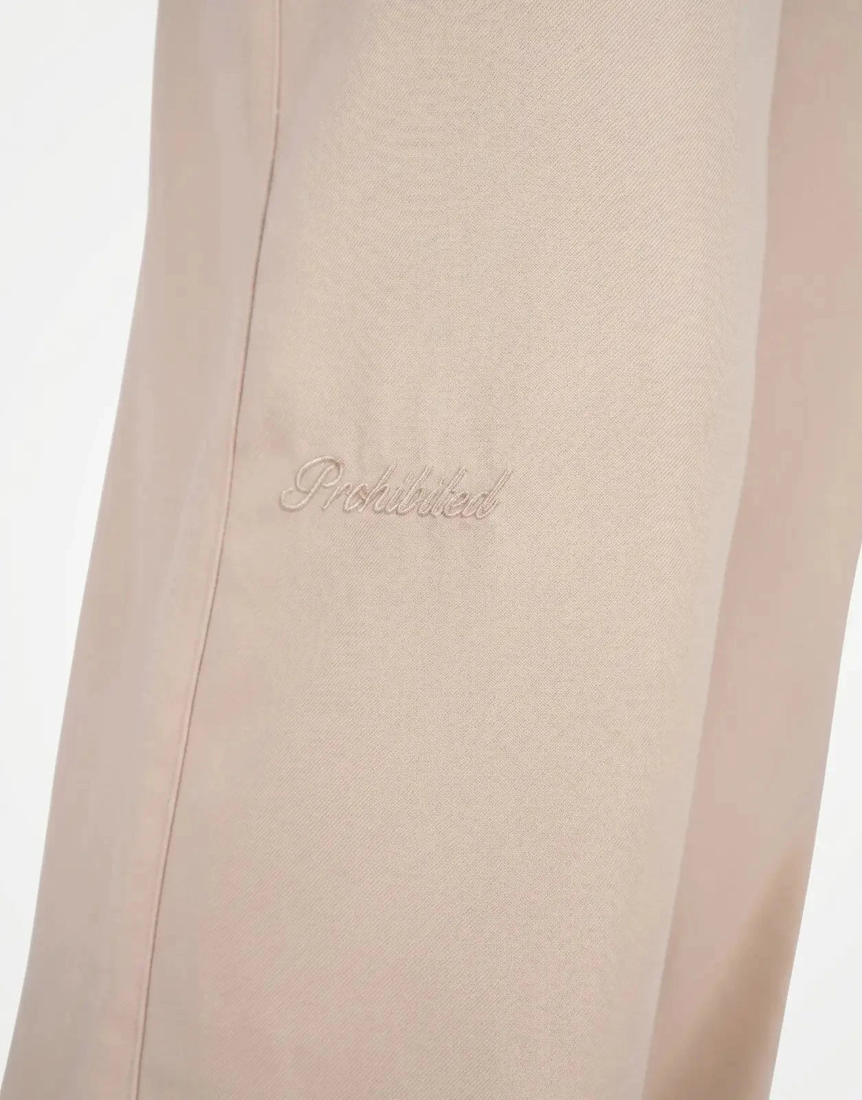 Prohibited Pleated Cream Vintage Pants - Subwear