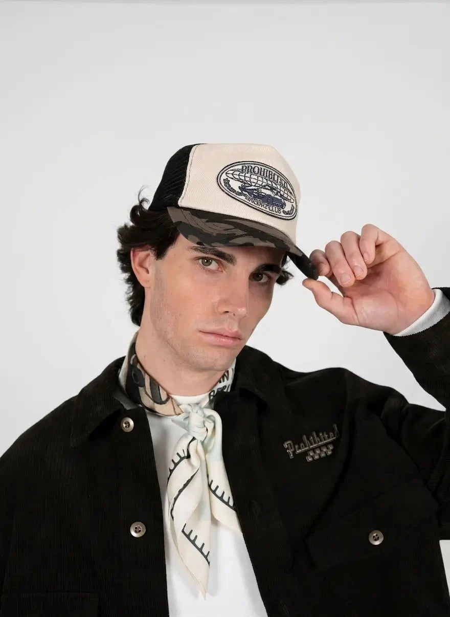 Prohibited Racecore Camouflage Trucker Cap - Subwear
