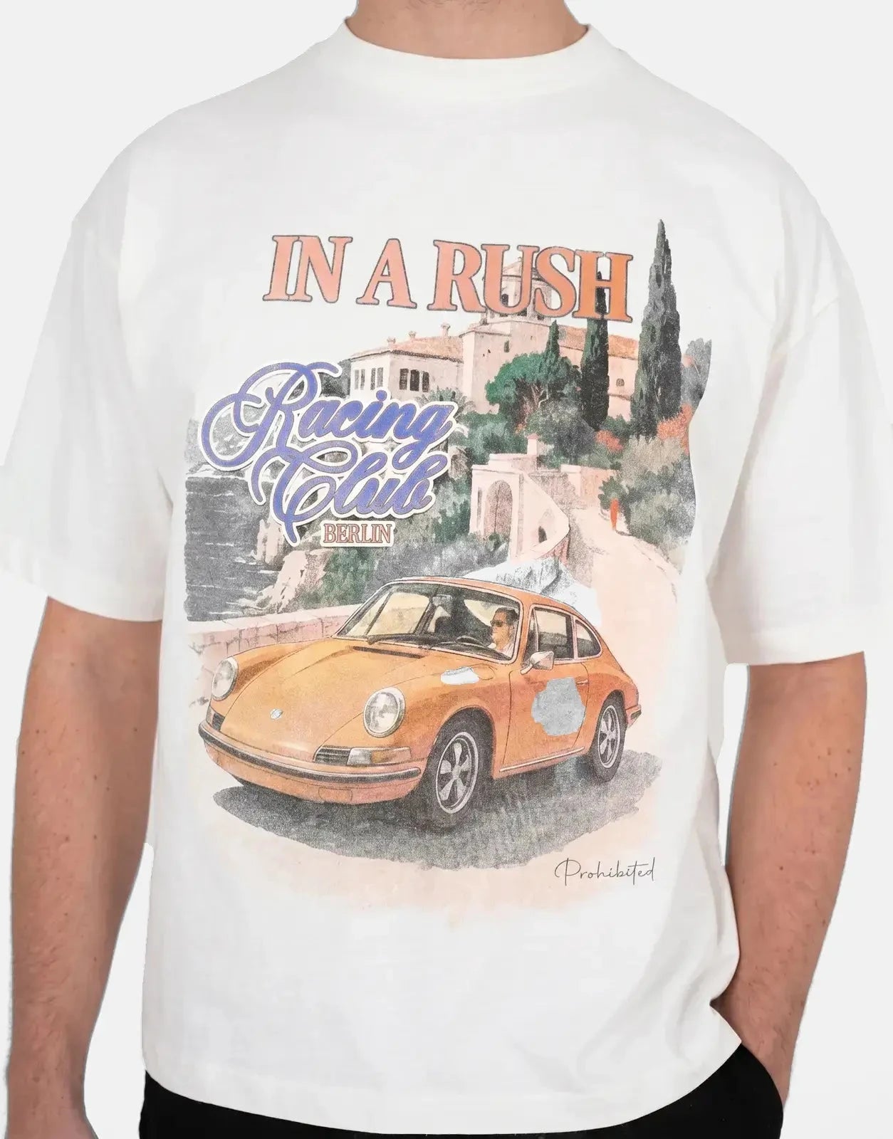 Prohibited Speeding Offwhite T-Shirt - Subwear