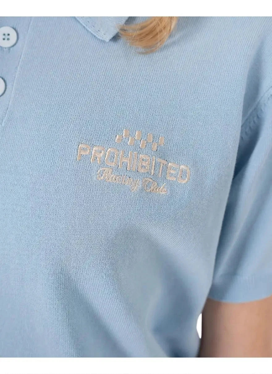 Prohibited Speedtrap Blue Polo Shirt - Subwear