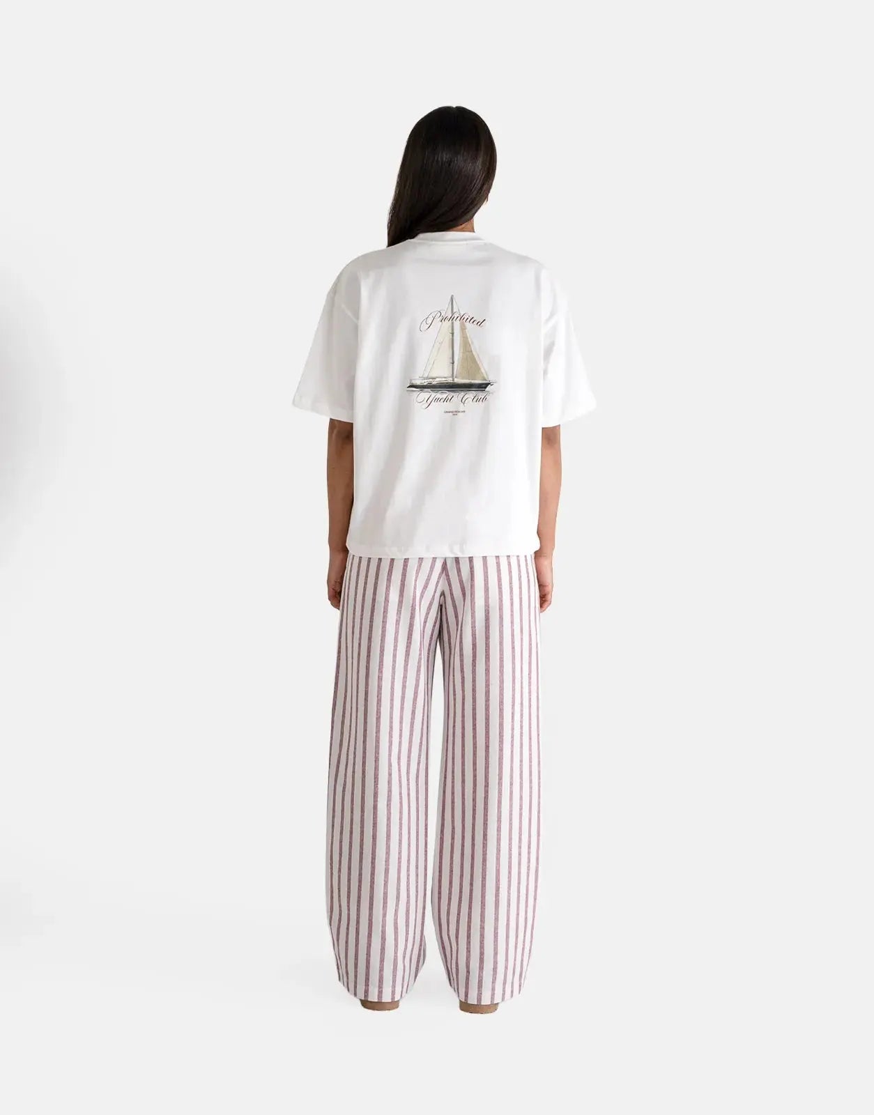 Prohibited Yacht Off-White T-Shirt - Subwear