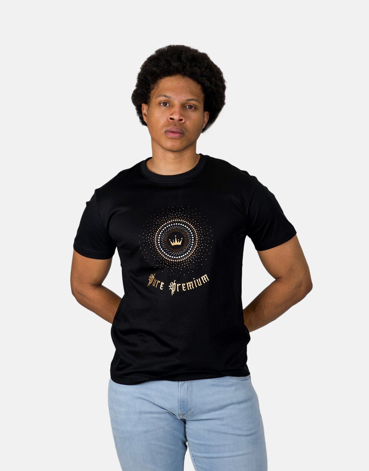 Pure Premium Conti Black T-Shirt - Subwear