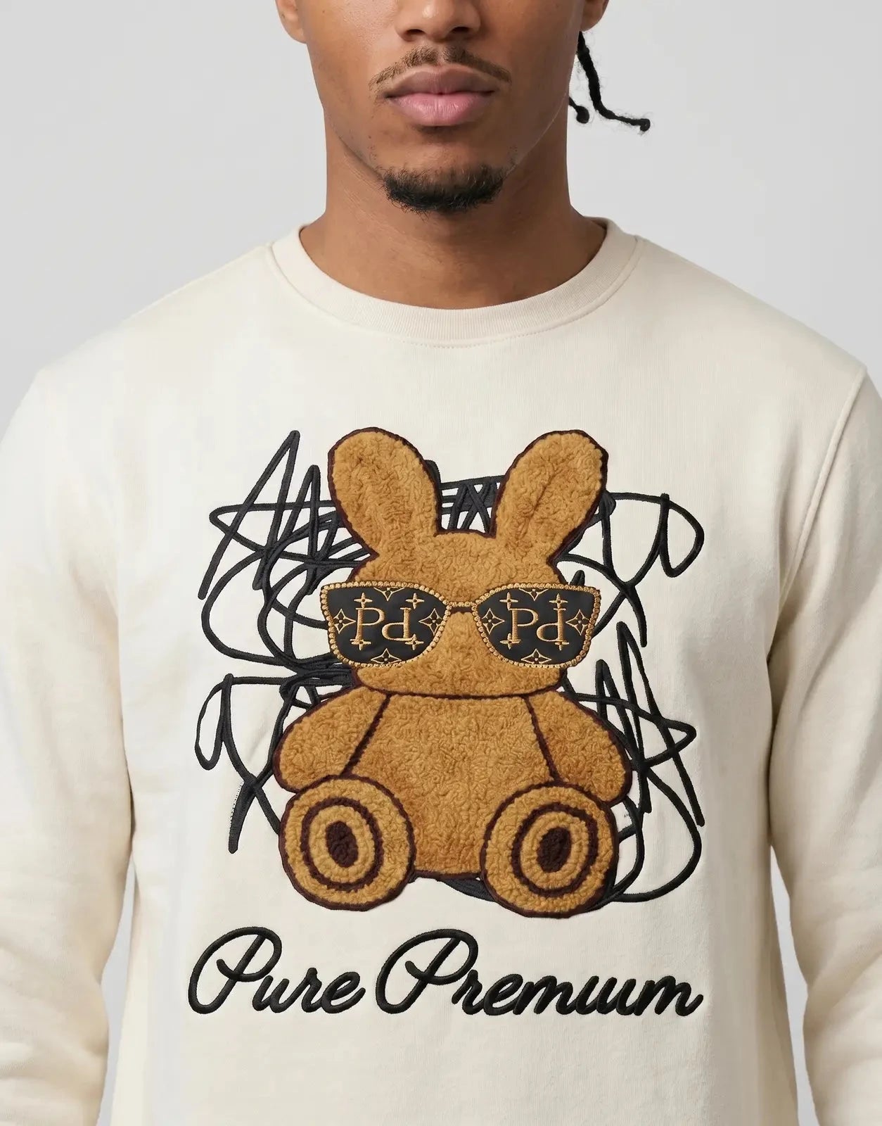 Pure Premium Vasto Ecru Sweatshirt - Subwear