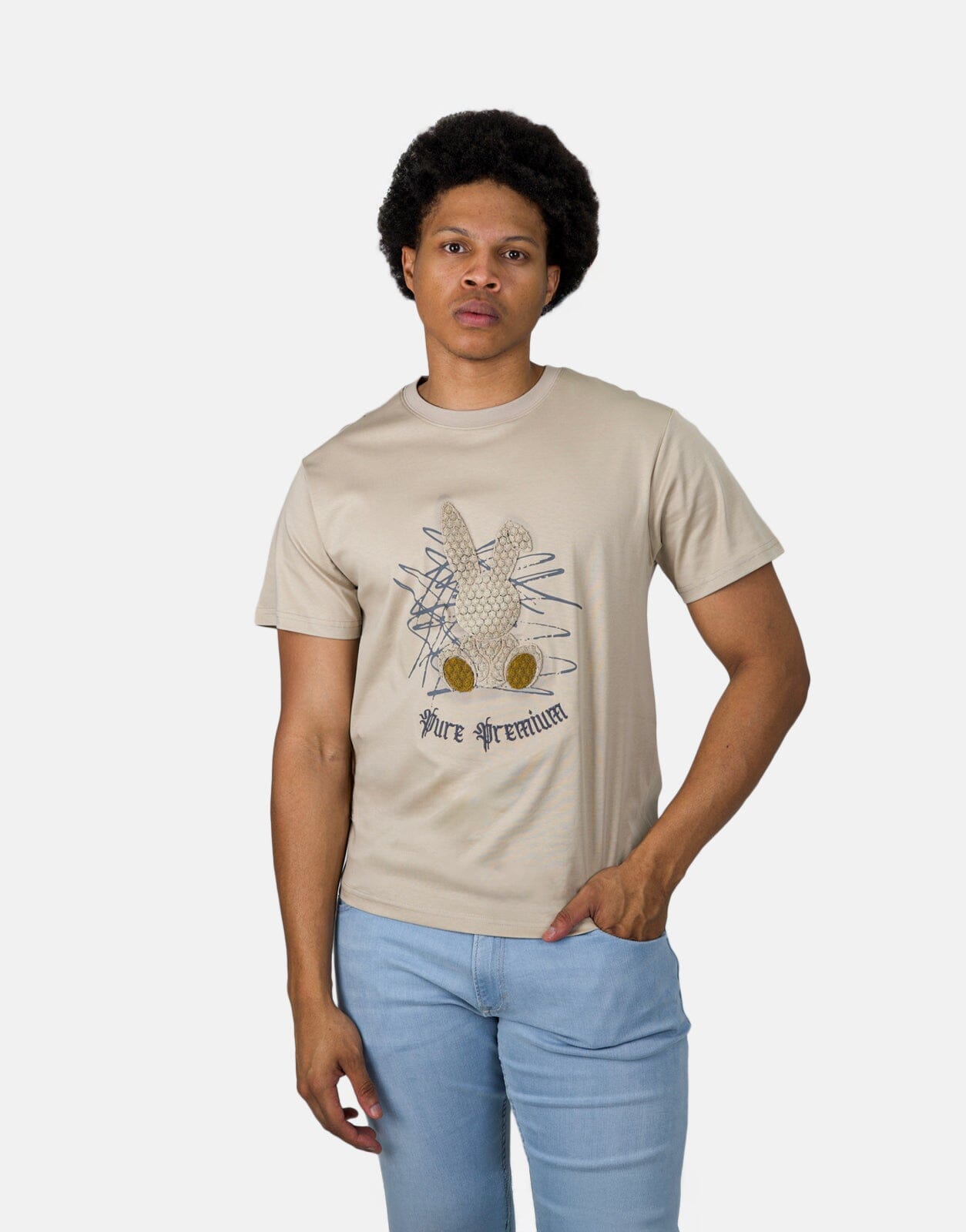 Pure Premium Veloce Putty T-Shirt - Subwear