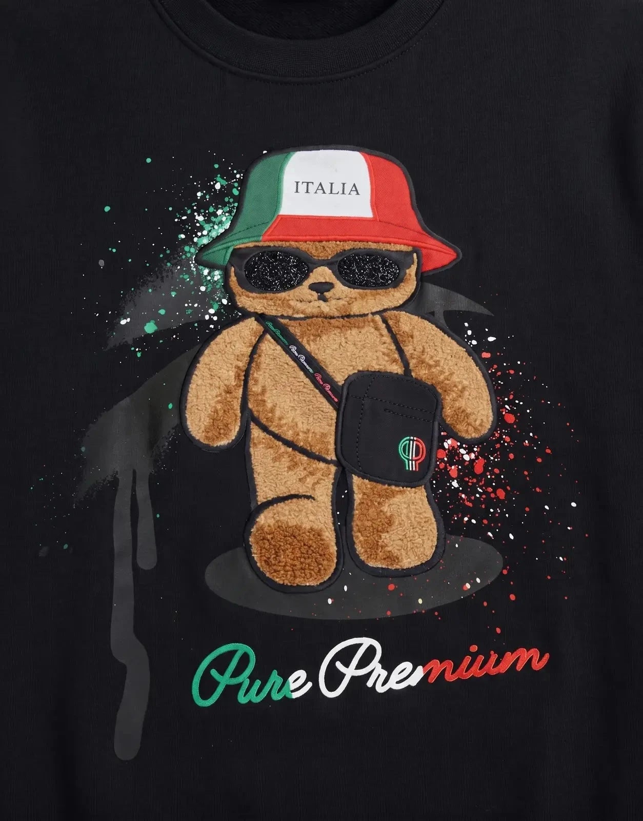 Pure Premium Vento Black Sweatshirt - Subwear